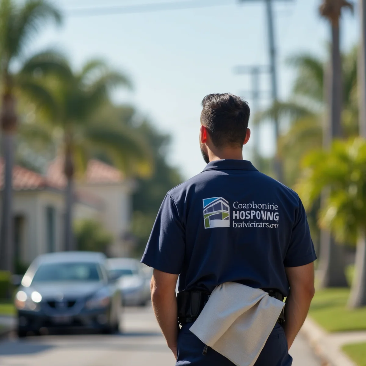 Residential neighborhood streets and architecture in Kendale Lakes Florida